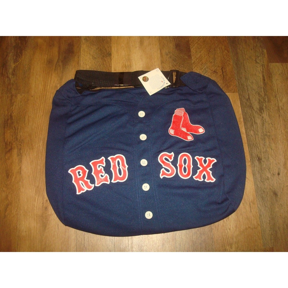 RED SOX JERSEY 13X17 BOSTON Game Day Purse Pouch BAG HANDBAG TOTE HAND VINTAGE